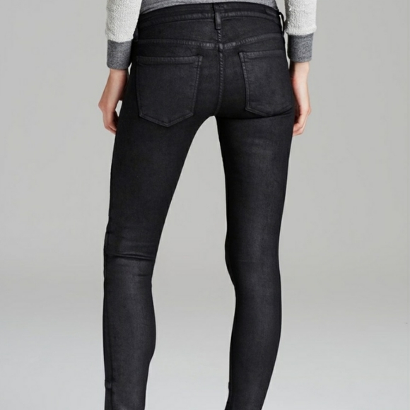 Citizens of Humanity Wax Coated Logan Moto Jeans - Picture 4 of 12